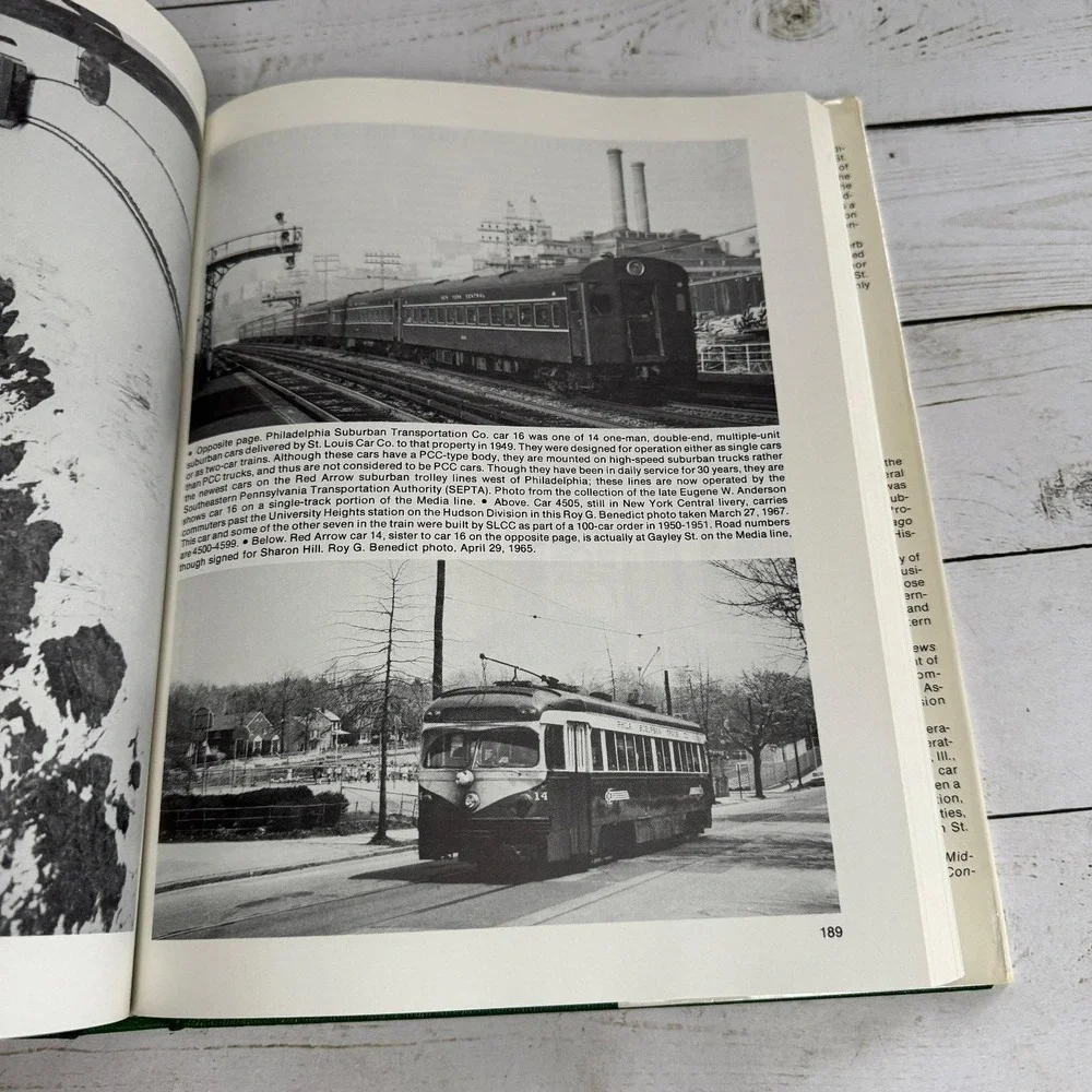 From Horsecars to Streamliners Alan R. Lind 1978 Illustrated Transport History